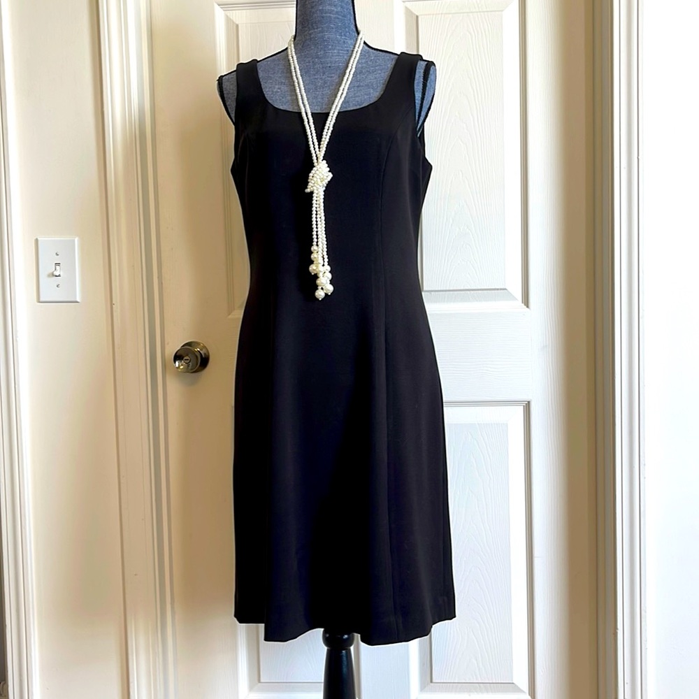 Classic Neumann Marcus Exclusive, dark, midi, chocolate Size 10 dress